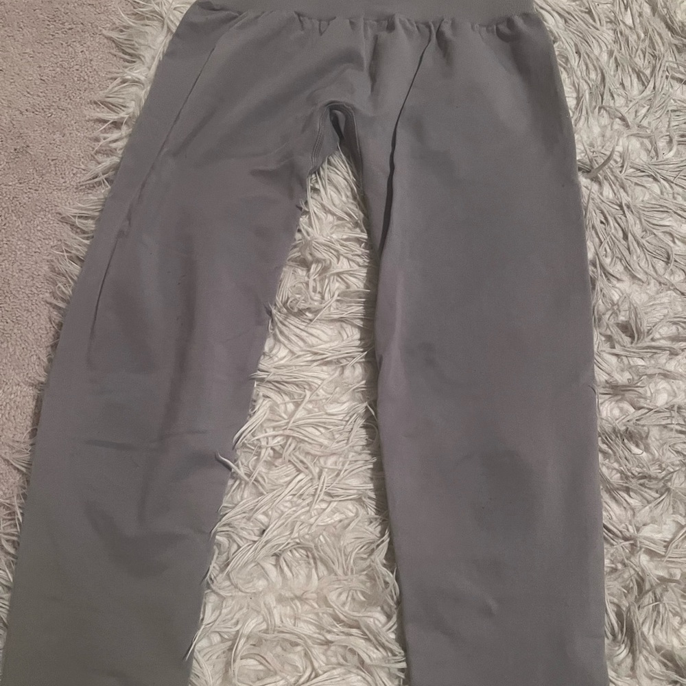 Authentic Nvtgn Solid Gray Leggings - image 3